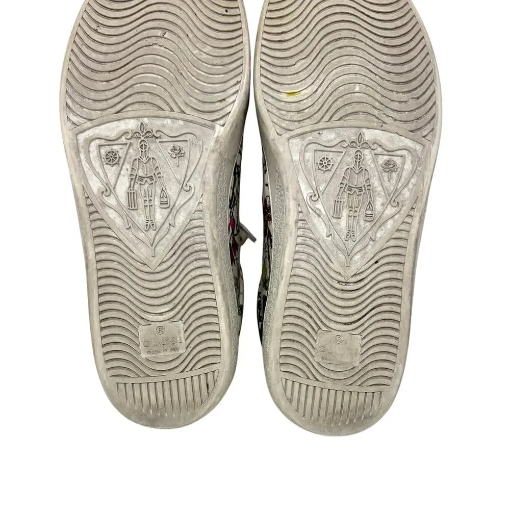 Gucci Flora Print Sneakers